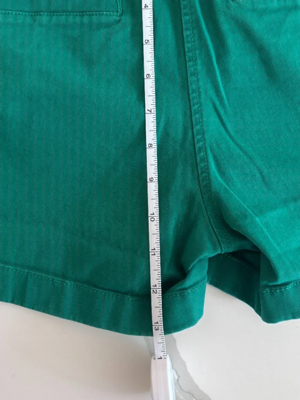 J.Crew Green Chino Shorts